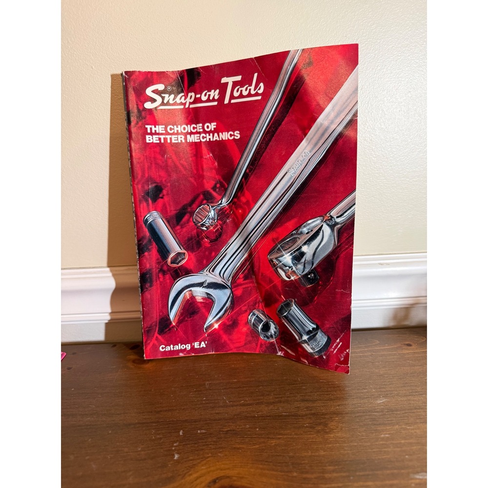 Vintage 1975 Snap-on Tools Catalog EA with New Product Supplement May 1975